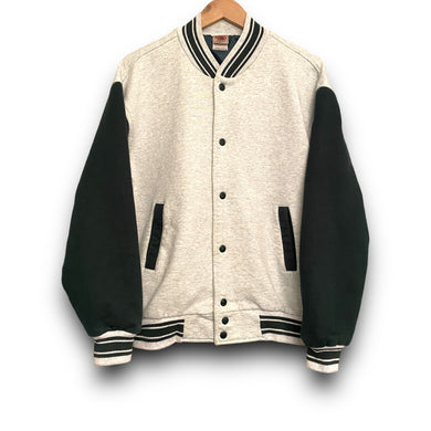Vintage 1990s Fruit of the Loom Varsity Style Snap Sweatshirt