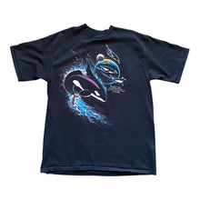 Load image into Gallery viewer, Vintage 90s 1990s Wildlife Species Universal Galaxy Single Stitch Tee Shirt