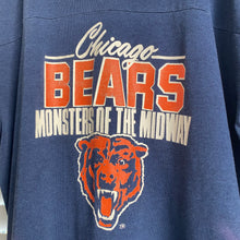 Load image into Gallery viewer, Vintage 90s 1990s Chicago Bears NFL Football Single Stitch Tee Shirt