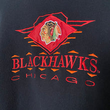 Load image into Gallery viewer, Vintage 1990s Chicago Blackhawks Embroidered NHL Hockey Sweatshirt