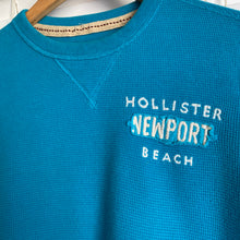 Load image into Gallery viewer, Vintage Y2K 2000s Hollister Newport Beach Thermal Teal Shirt