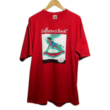 Load image into Gallery viewer, Vintage 1999 90s Hallmark Cards Collectors Rock Keepsake Ornament Tee Shirt