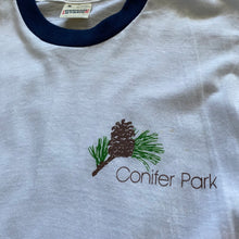 Load image into Gallery viewer, Vintage 80s 1980s Conifer Park Drug Alcohol Rehab Rehabilitation New York Ringer Tee Shirt