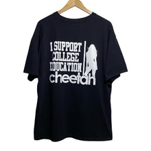 Load image into Gallery viewer, Vintage Y2K I Support College Education Cheetah Gentlemens Club Strip Tee Shirt