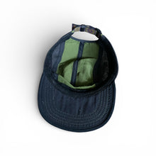 Load image into Gallery viewer, Vintage 90s 1990s Bison Belts 5 Panel Strapback Camp Cap