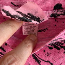 Load image into Gallery viewer, Vintage 90s 1990s AOP Surf Mania Neon Pink Single Stitch Tee Shirt