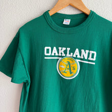 Load image into Gallery viewer, Vintage Champion Oakland Swingin’ A’s Single Stitch Tee Shirt