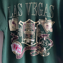Load image into Gallery viewer, Vintage 90s 1990s Las Vegas Gambling Gaming Capital Tee Shirt