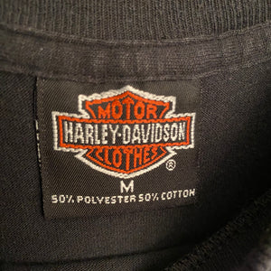 Vintage 1991 Harley Davidson On the Strip Las Vegas Motorcycle Bike Tee Shirt