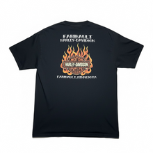 Load image into Gallery viewer, Vintage 2005 Harley Davidson Razorblade Sharpest Machine on Two Wheels Faribault Minnesota Motorcycle Tee Shirt
