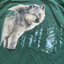 Load image into Gallery viewer, Vintage 1990 90s 1990s Gregg Murray Wolf Wilderness Nature Single Stitch Tee Shirt