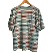 Load image into Gallery viewer, Vintage 90s 1990s No Fear Striped Pocket Tee Shirt