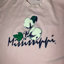 Load image into Gallery viewer, Vintage 1990s 90s Mississippi Cotton Single Stitch Tee Shirt