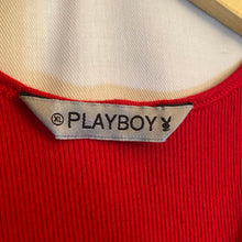 Load image into Gallery viewer, Womens Vintage Playboy Bunny Hottie Bedazzled Tank Top