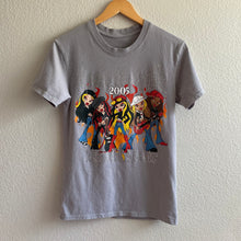 Load image into Gallery viewer, Vintage 2005 Y2K Bratz Rock Angelz World Tour Rhinestone Tee Shirt
