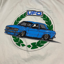 Load image into Gallery viewer, Vintage 90s 1990s Datsun UFO 510 Members Club Tee Shirt
