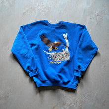 Load image into Gallery viewer, Vintage 1990s 90s Bald Eagle Nature Pull-Over Crewneck Sweatshirt