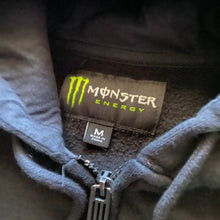 Load image into Gallery viewer, Monster Energy Embroidered Zip Up Hoodie Hooded Sweatshirt