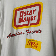 Load image into Gallery viewer, Vintage 1990s Oscar Meyer America’s Finest Market Wholesale Grocery Food Tee
