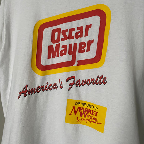 Vintage 1990s Oscar Meyer America’s Finest Market Wholesale Grocery Food Tee