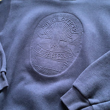 Load image into Gallery viewer, Vintage 90s 1990s Los Angeles Police Department Officer Embossed Crewneck Sweatshirt
