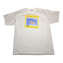Load image into Gallery viewer, Vintage 2002 Y2K Have A Heart Campaign Against Cruelty Baby Seal IFAW Tee Shirt