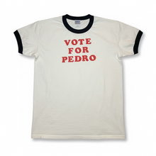 Load image into Gallery viewer, Vintage Napoleon Dynamite Vote For Pedro Movie Promo Ringer Tee Shirt