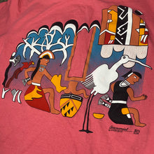 Load image into Gallery viewer, Vintage 90s 1990s Hopi Indian Ceremonial Native American Single Stitch Tee Shirt