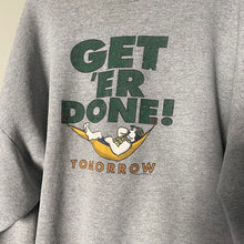 Load image into Gallery viewer, Vintage 2005 Big Dogs Get ‘Er Done Tomorrow Crewneck Sweatshirt