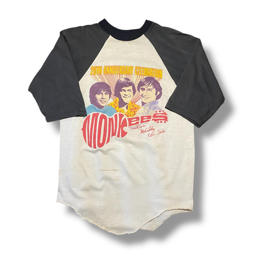 Vintage 1986 Monkees 20th Anniversary Celebration Raglan Music Festival Gary Puckett Union Gap Herman’s Hermits The Grass Roots Tee Shirt