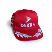 Load image into Gallery viewer, Vintage 1990s 90s Ferrari Michael Schumacher Racing Motorsports Embroidered Snapback Hat