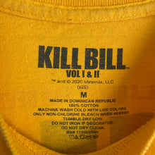 Load image into Gallery viewer, Kill Bill Vol. 1 &amp; 2 Martial Arts Quentin Tarantino Movie Promo Tee Shirt