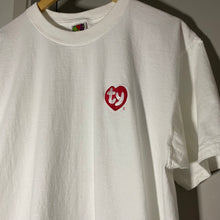 Load image into Gallery viewer, Vintage 1990s TY Beanie Baby Babies Embroidered Logo Tee Shirt