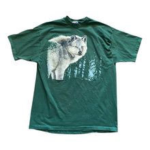 Load image into Gallery viewer, Vintage 1990 90s 1990s Gregg Murray Wolf Wilderness Nature Single Stitch Tee Shirt