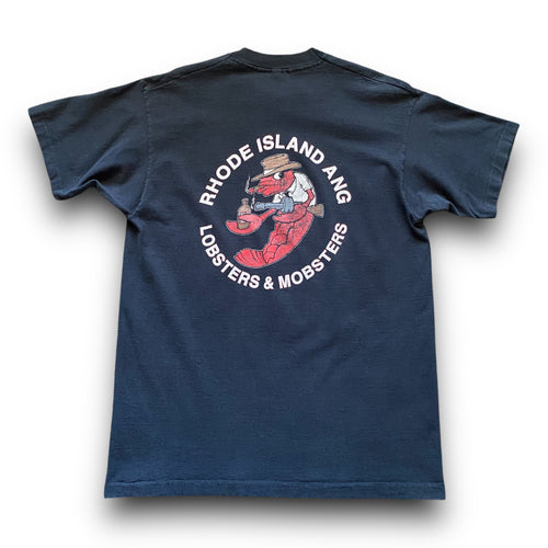 Vintage 1990s Rhode Island Air National Guard ANG Lobsters & Mobsters Military Single Stitch Tee