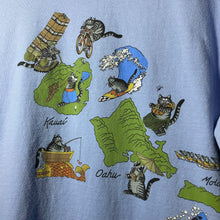 Load image into Gallery viewer, Vintage Crazy Shirts Cat Hawaiian Islands Tee Shirt