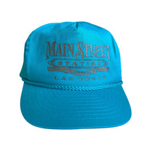 Load image into Gallery viewer, Deadstock Vintage 90s 1990s Main Street Station Casino Brewery Hotel Las Vegas Snapback Hat