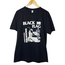 Load image into Gallery viewer, Vintage 2013 Y2K Black Flag Nervous Breakdown West Coast Punk Music Tour Tee Shirt