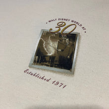 Load image into Gallery viewer, Vintage 2001 2000s Y2K Walt Disney World at Thirty Theme Park Anniversary Tee Shirt