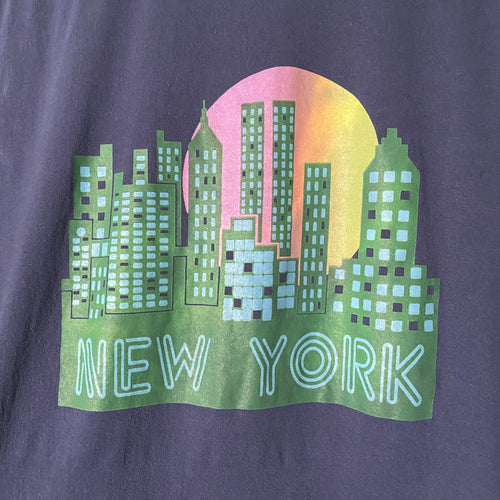 Vintage 1990s New York City Skyline Souvenir Tee