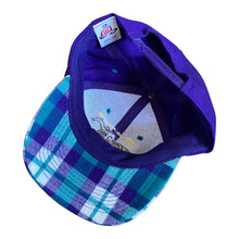 Load image into Gallery viewer, Vintage 90s 1990s Los Alamitos Horse Track Racing Plaid Snapback Hat