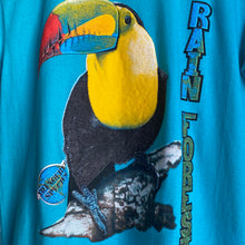 Load image into Gallery viewer, Vintage 90s 1990s Toucan Rainforest Endangered Species Single Stitch Tee Shirt