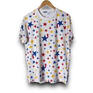 MEDICOM Toy Bear Brick AOP All Over Print Tee Shirt