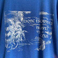 Load image into Gallery viewer, Vintage 90s 1990s Exotic Escapades Travel Club Single Stitch Tee Shirt