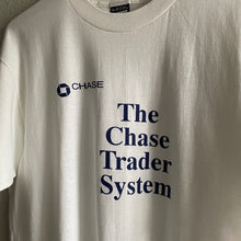 Load image into Gallery viewer, Vintage 90s 1990s Chase Bank Trader System Financial Tee Shirt