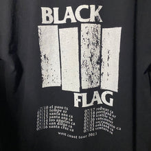 Load image into Gallery viewer, Vintage 2013 Y2K Black Flag Nervous Breakdown West Coast Punk Music Tour Tee Shirt