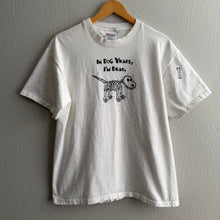 Load image into Gallery viewer, Vintage 90s 1990s AOP In Dog Years I’m Dead Single Stitch Tee Shirt