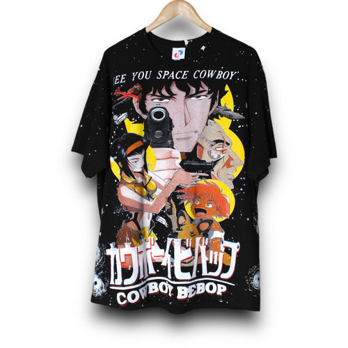 Backstock Co. Cowboy Bebop See You Space Cowboy Anime Manga AOP All Over Print Tee Shirt