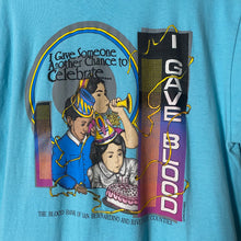 Load image into Gallery viewer, Vintage 1990s I Gave Blood San Bernardino Riverside County Blood Drive Tee Shirt
