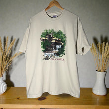 Load image into Gallery viewer, Vintage 1990s 90s Frank Lloyd Wright Fallingwater Museum Architecture Art Tee Shirt